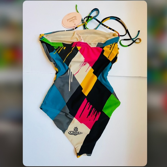 Vivienne Westwood One-piece swimsuit NEW! - Picture 3 of 16